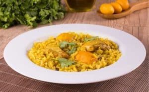 arroz com pequi